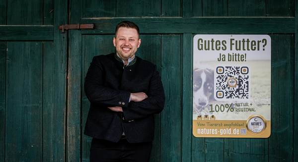 Geschenkidee für Hundebesitzer – Nature's Gold Gutschein