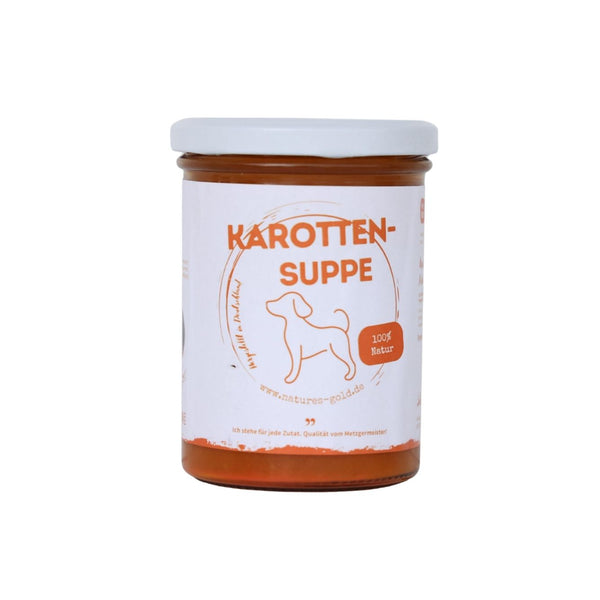 Morosche Karottensuppe für Hunde mit Verdauungsproblemen