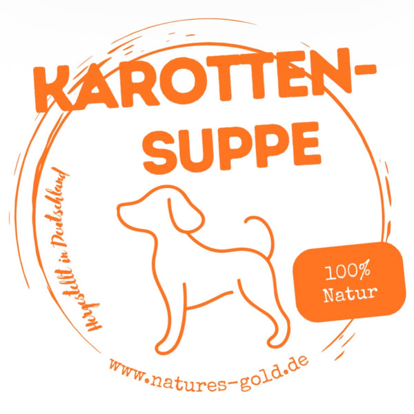 Morosche Karottensuppe für Hunde mit Verdauungsproblemen
