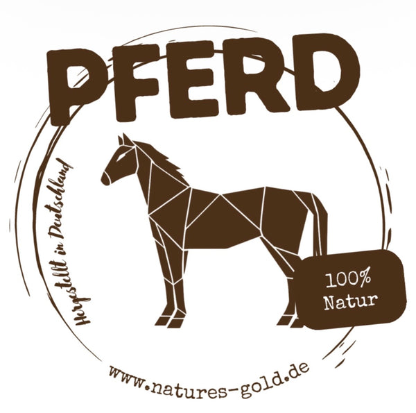 Hundenassfutter im Glas "Pferd" 380g