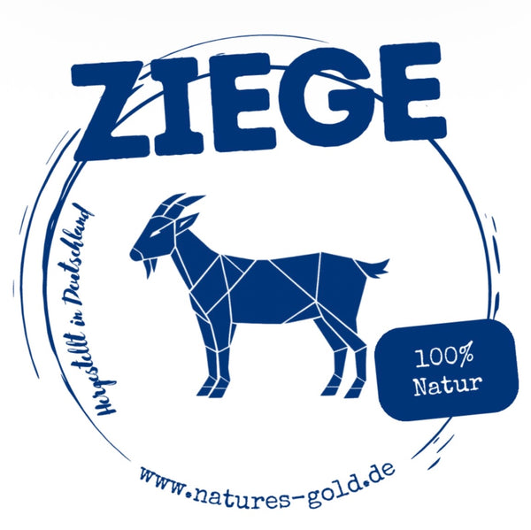 Hundenassfutter im Glas "Ziege" 380g